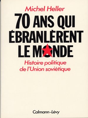 cover image of 70 Ans qui Ébranlèrent le Monde